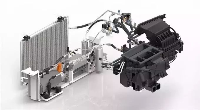 汽車空調制冷系統的四大部件