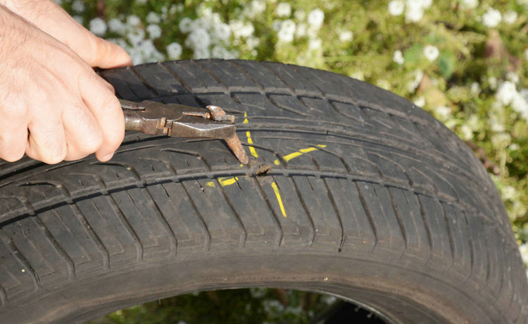 防爆胎側面破了能補嗎