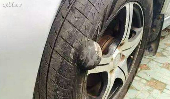 輪胎鼓包了還可以繼續用嗎