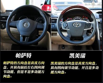 凱美瑞和帕薩特哪個好,顏值大比拼(空間優(yōu)勢)