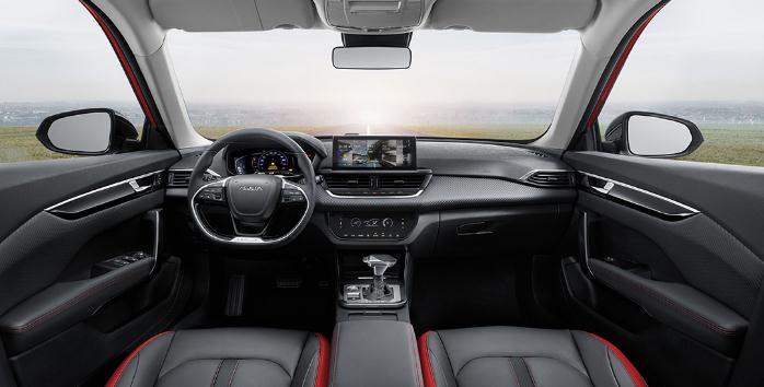 奕炫GS黑武士版,紅色“AEOLUS”LOGO標識成為亮點