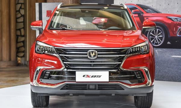 長安CS85是非常標準跨界車SUV車型(跨界SUV和跨界轎跑)