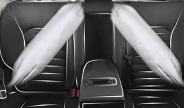 膨脹式安全帶,碰撞后0.04秒內完成(比較實用)