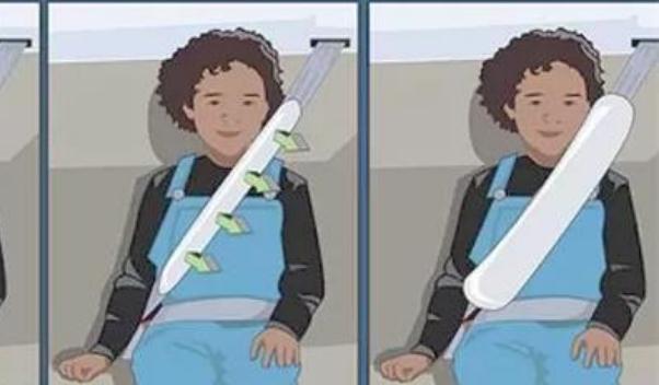 膨脹式安全帶,碰撞后0.04秒內完成(比較實用)