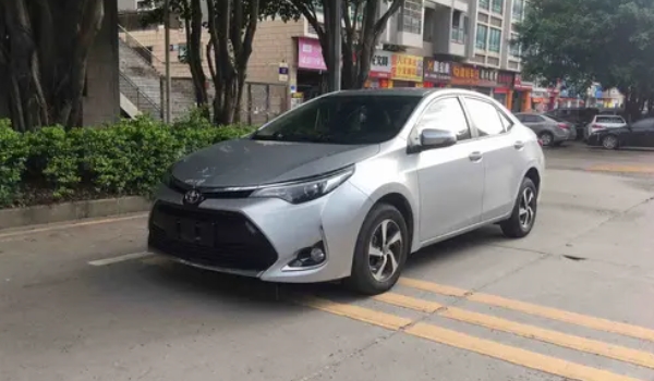 豐田雷凌保值率怎么樣 緊湊型車中排名32(市場成交價最低6萬)