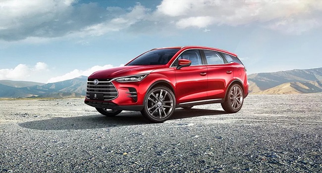 比亞迪唐新能源汽車價格及圖片,續航730km不用擔心長途駕駛