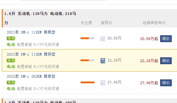 比亞迪混動七座車型價格表 比亞迪唐新能源起步20.58萬元(全系7座)