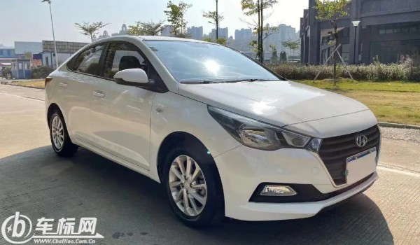 現代悅納二手車多少錢 二手價僅1萬(表顯里程4.5萬公里)