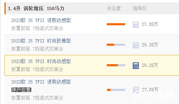 奧迪q3多少錢 新車售價27.88萬元(分期首付10.61萬元)