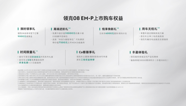 領克08選購指南：120長續航Halo版最值 20萬左右可落地