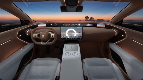 阿維塔07內飾官圖公布 博主直呼太養眼了