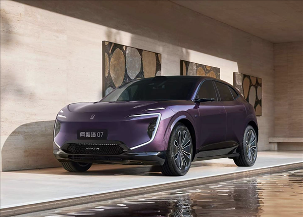 阿維塔07內飾官圖公布 博主直呼太養眼了