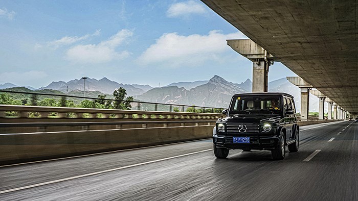 王者歸來 試駕全新一代奔馳G500