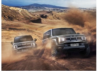 全新北京BJ40刀鋒英雄版官圖發布 將3月21日亮相