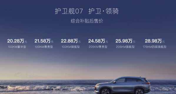 比亞迪護衛艦07正式上市 搭載1.5T插混動力 20.28萬元起